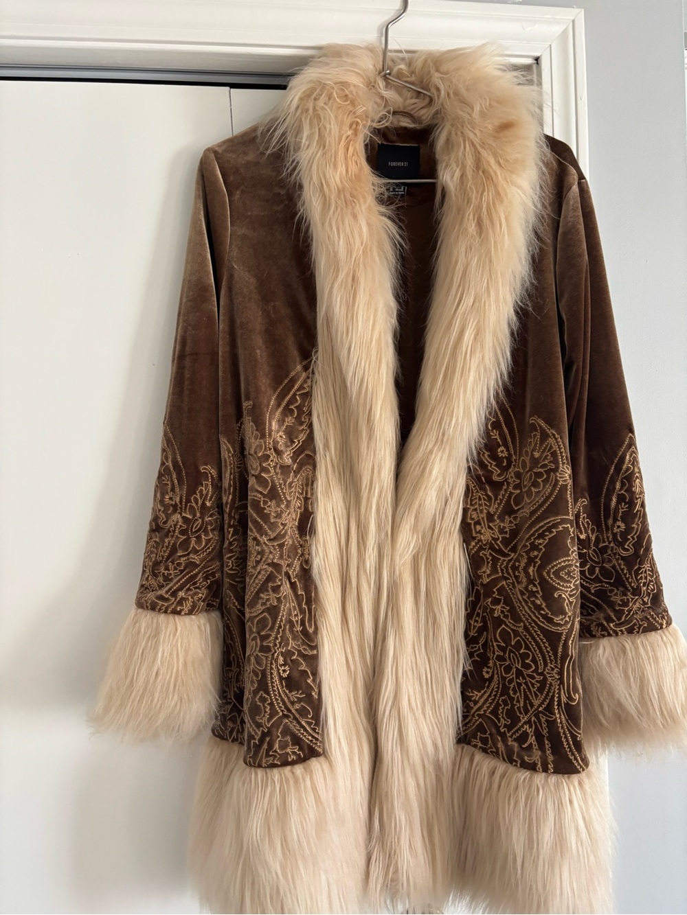 Forever 21 Brown Penny Lane (Free People Moon Glow Dupe)- Medium